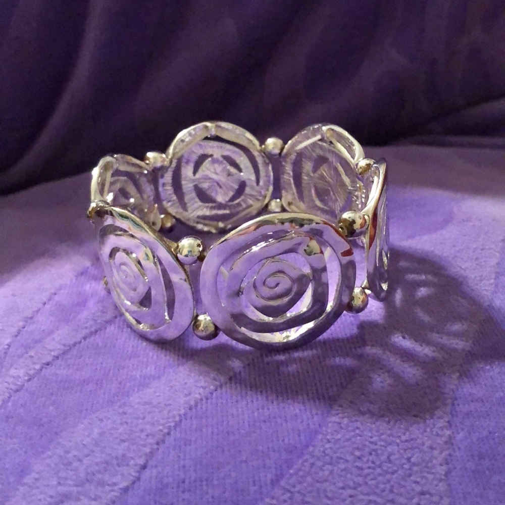 Silver Stretch Bracelet